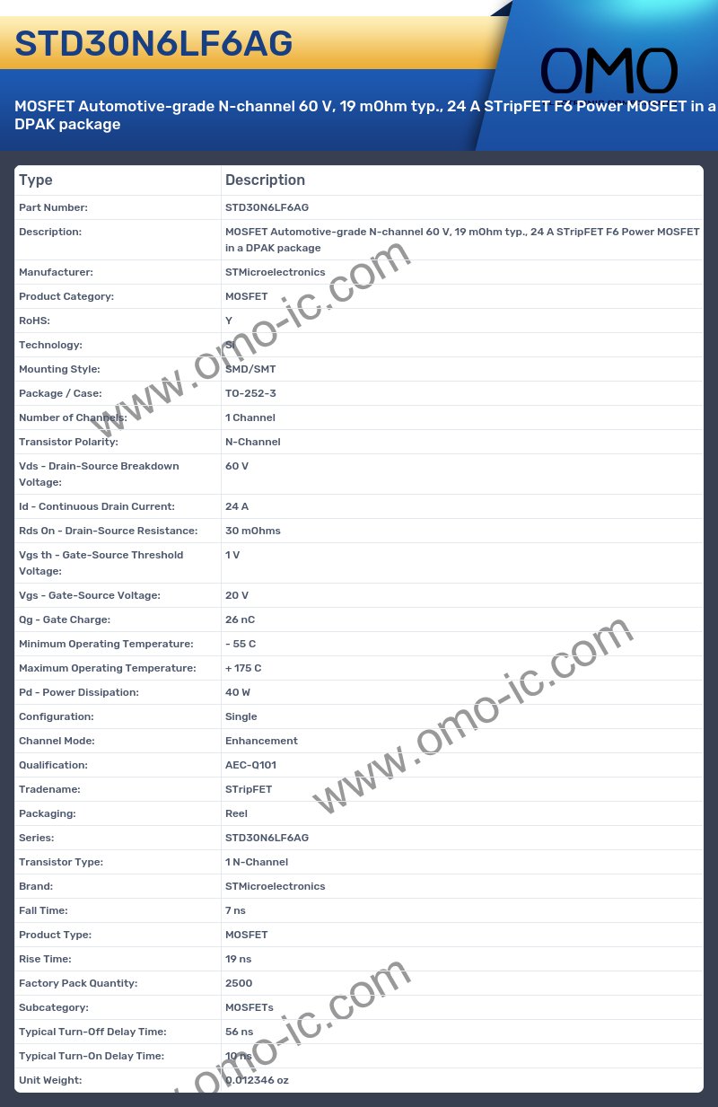 STD30N6LF6AG