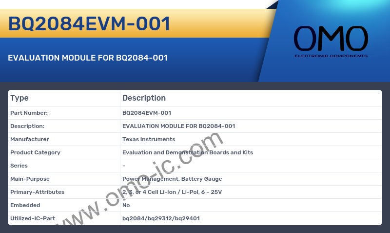 BQ2084EVM-001
