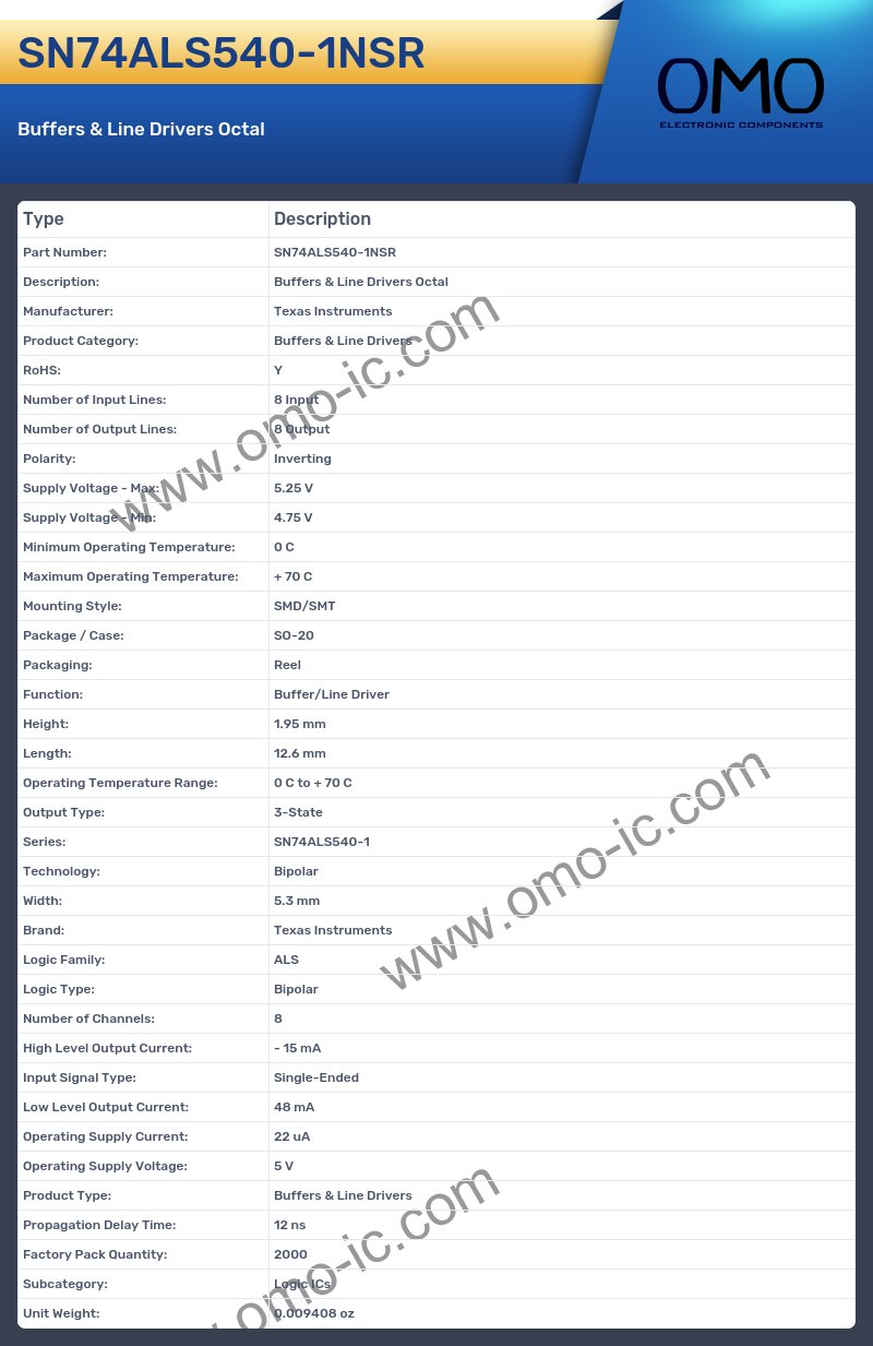 SN74ALS540-1NSR