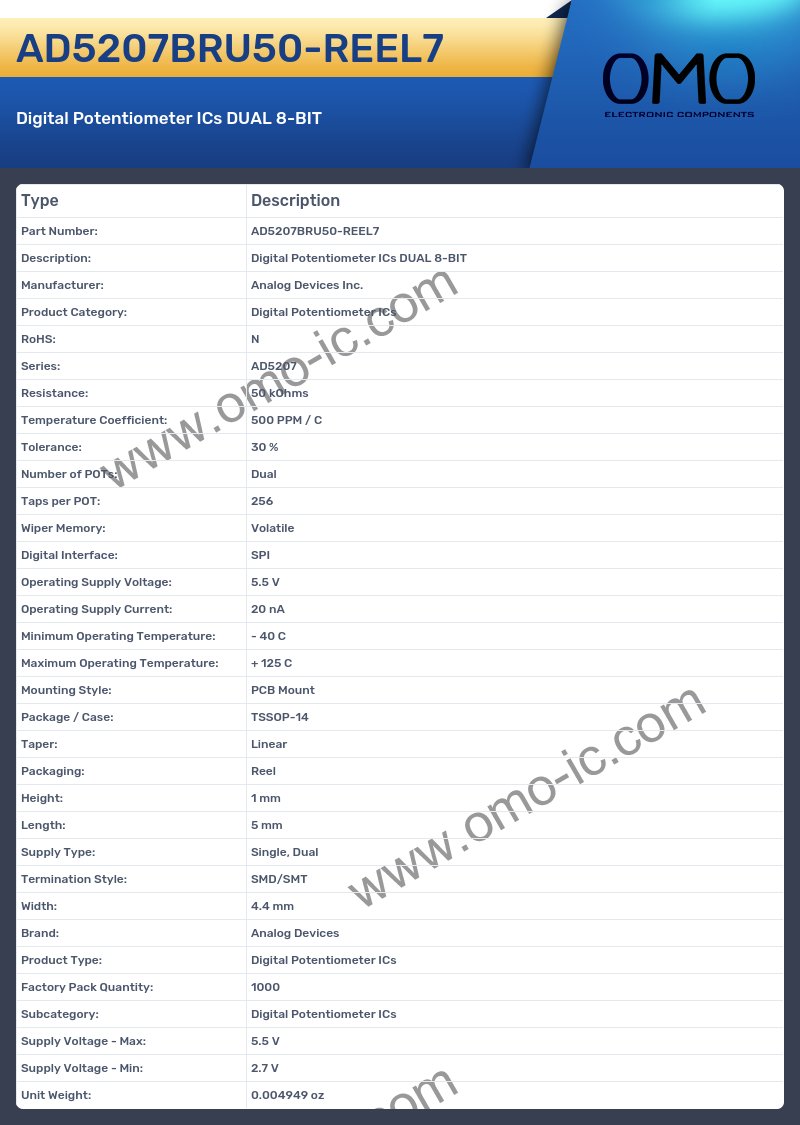AD5207BRU50-REEL7