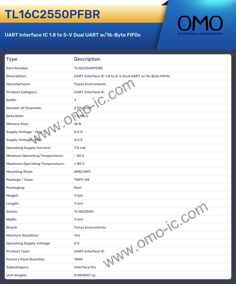 TL16C2550PFBR