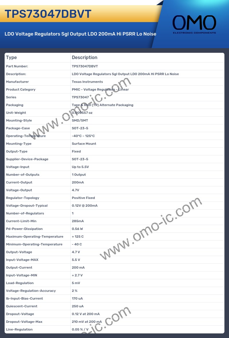 TPS73047DBVT