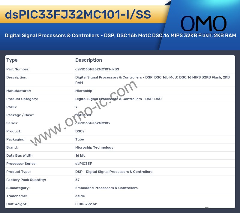 dsPIC33FJ32MC101-I/SS