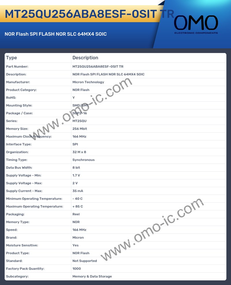 MT25QU256ABA8ESF-0SIT TR