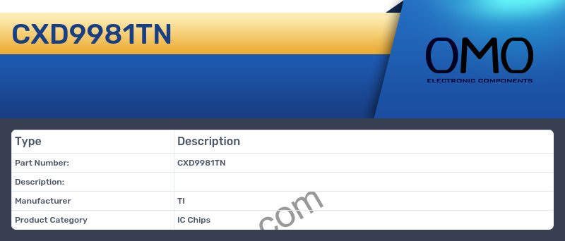 CXD9981TN