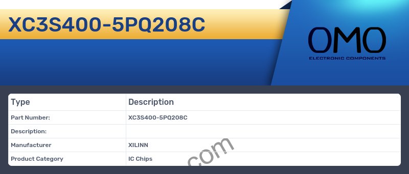 XC3S400-5PQ208C