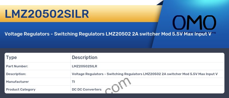 LMZ20502SILR