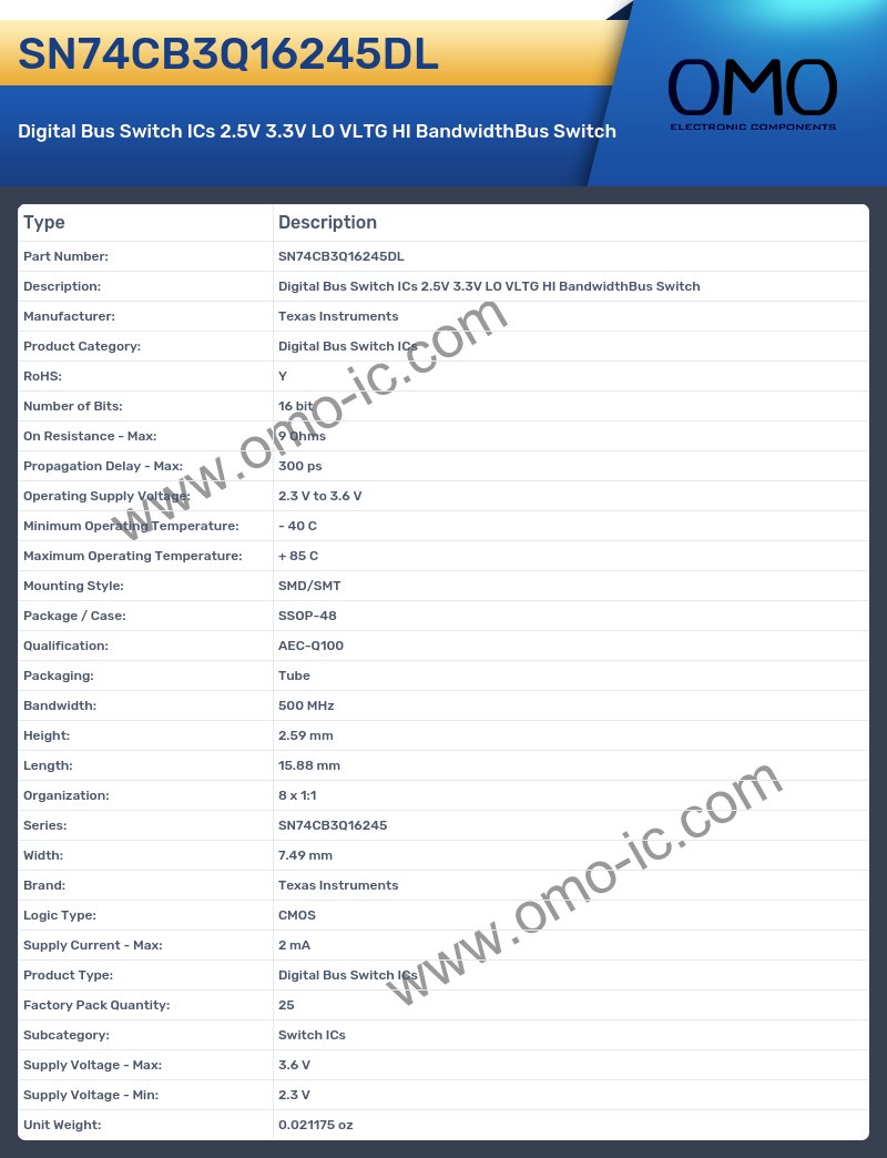 SN74CB3Q16245DL