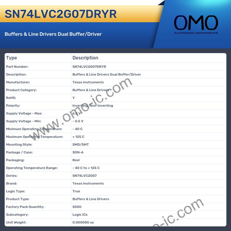 SN74LVC2G07DRYR