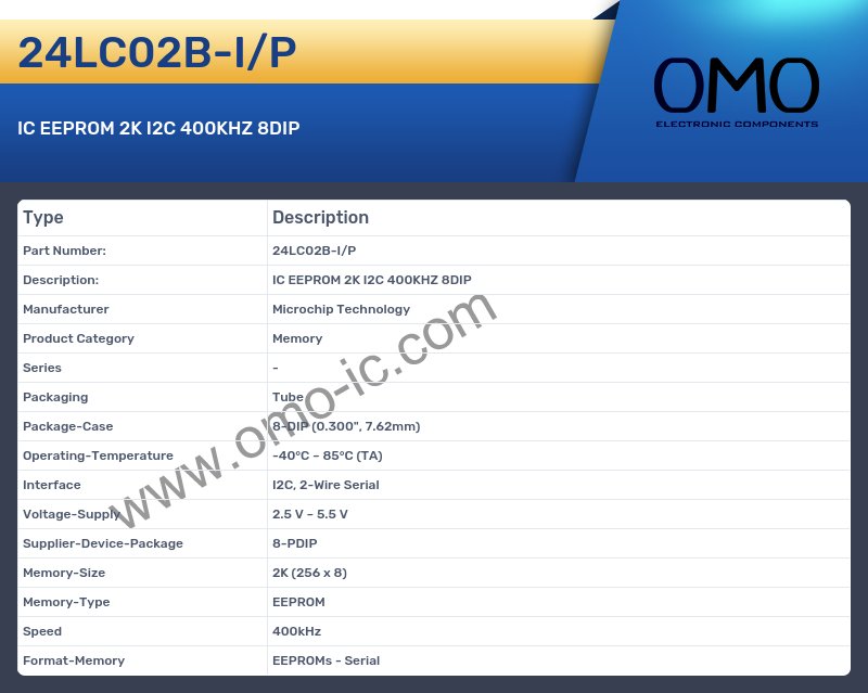 24LC02B-I/P