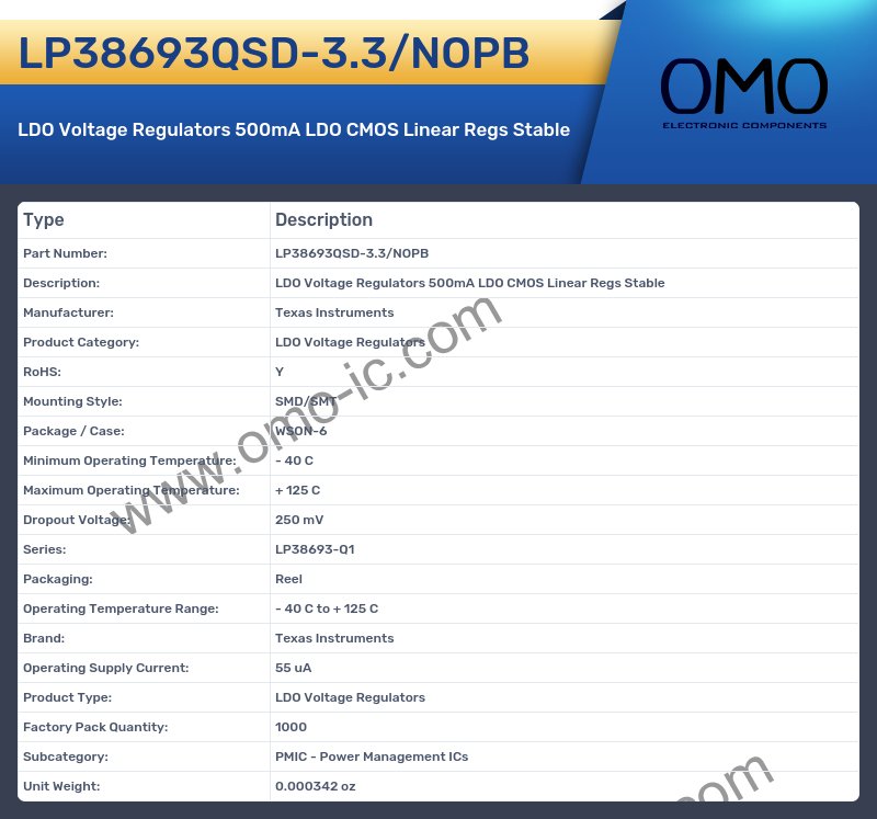 LP38693QSD-3.3/NOPB