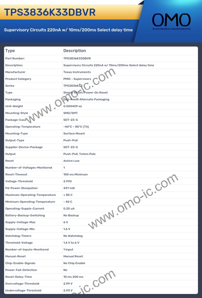 TPS3836K33DBVR