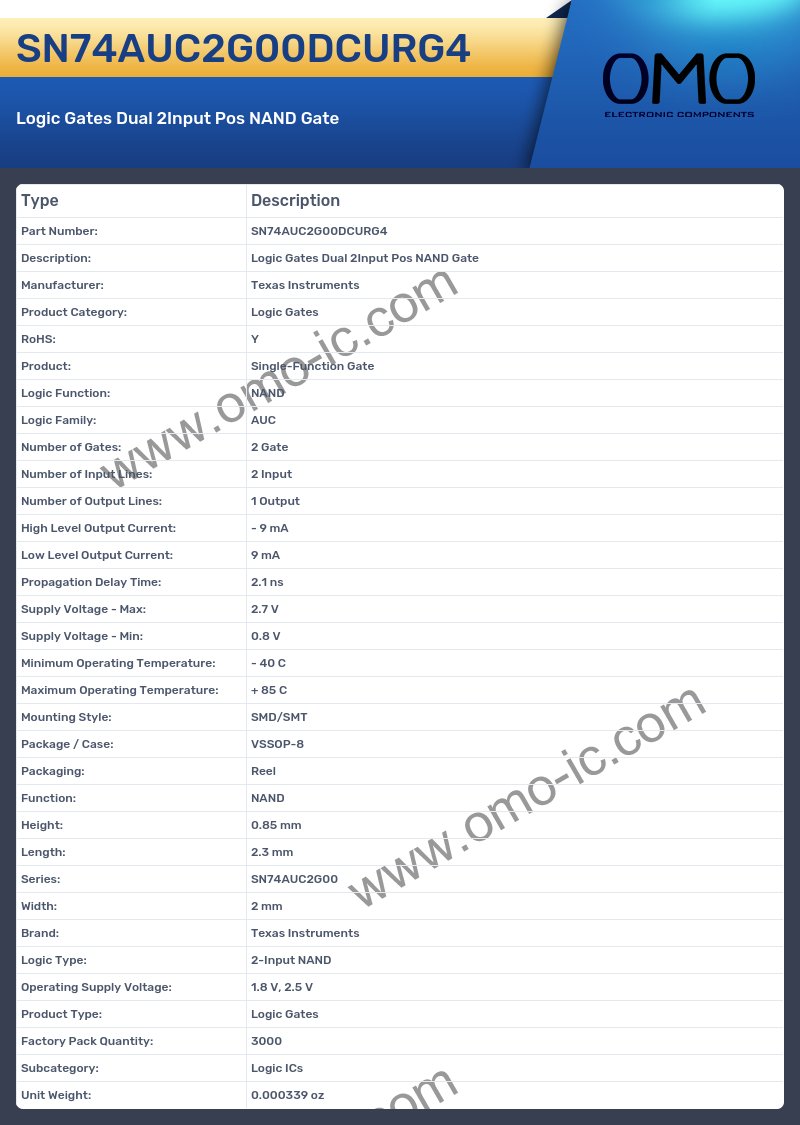 SN74AUC2G00DCURG4