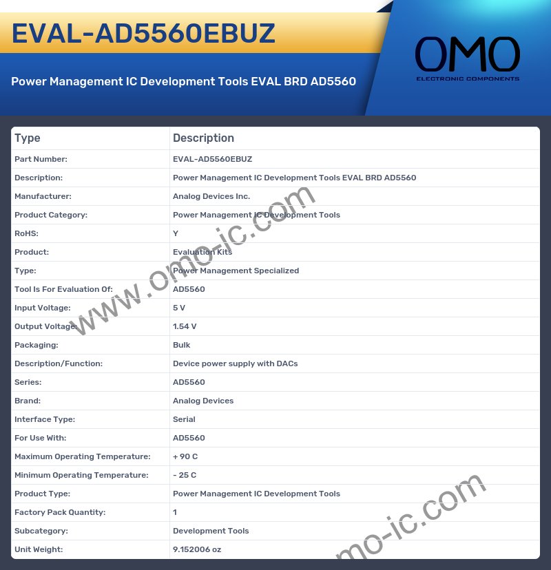 EVAL-AD5560EBUZ