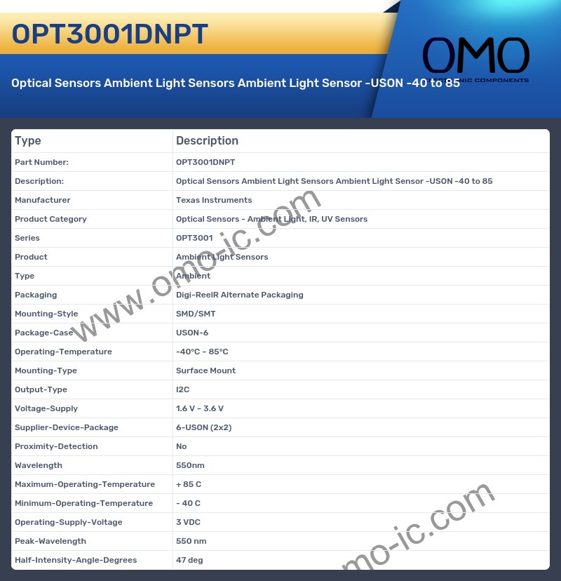 OPT3001DNPT