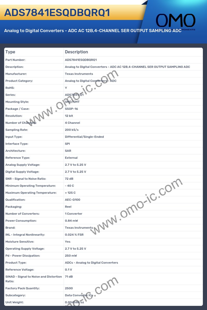 ADS7841ESQDBQRQ1