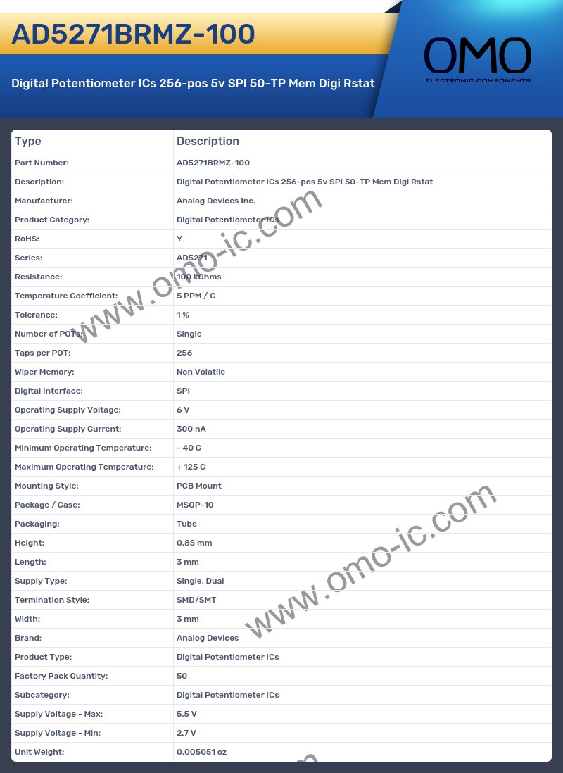 AD5271BRMZ-100