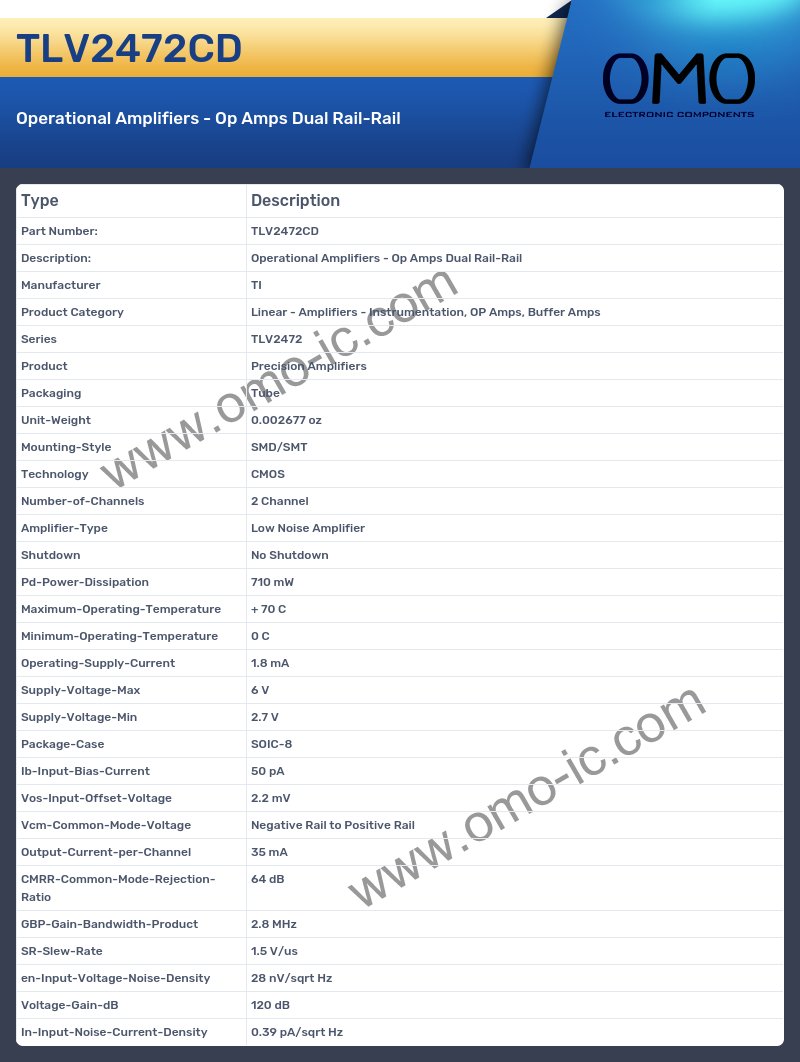 TLV2472CD