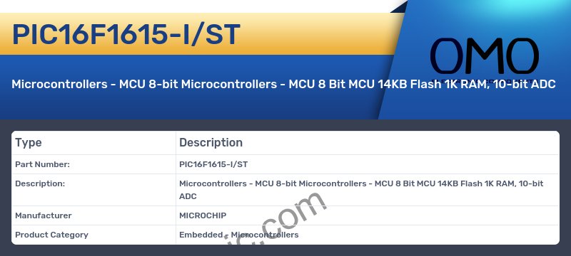 PIC16F1615-I/ST