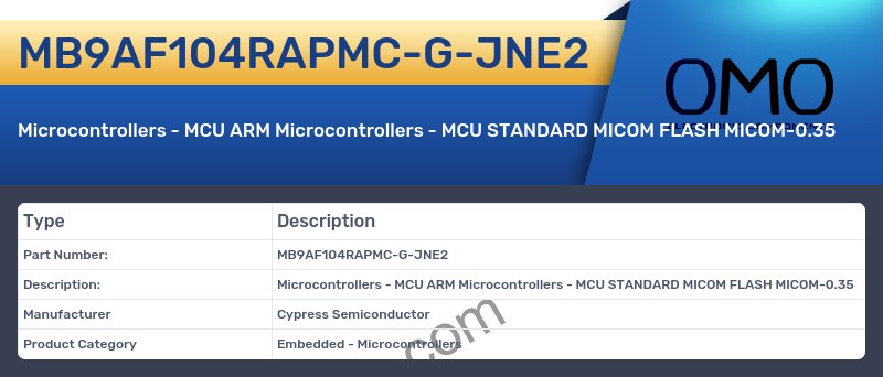 MB9AF104RAPMC-G-JNE2