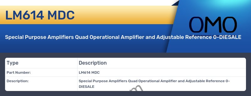 LM614 MDC