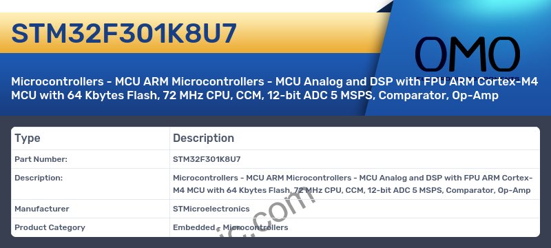STM32F301K8U7