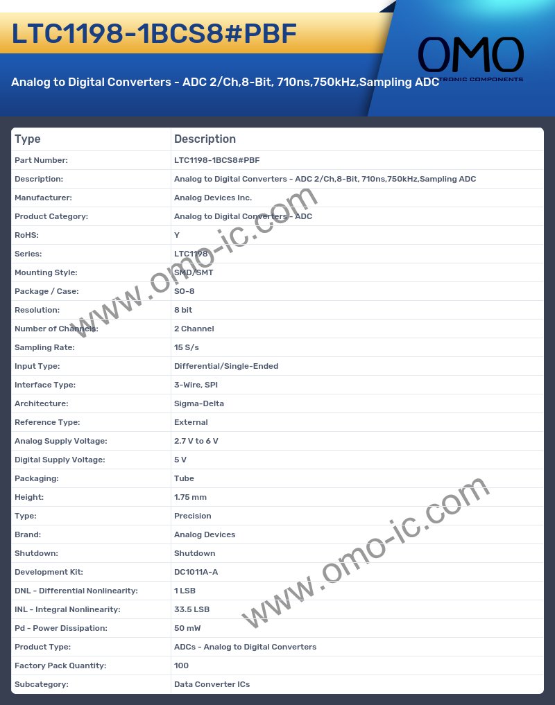 LTC1198-1BCS8#PBF