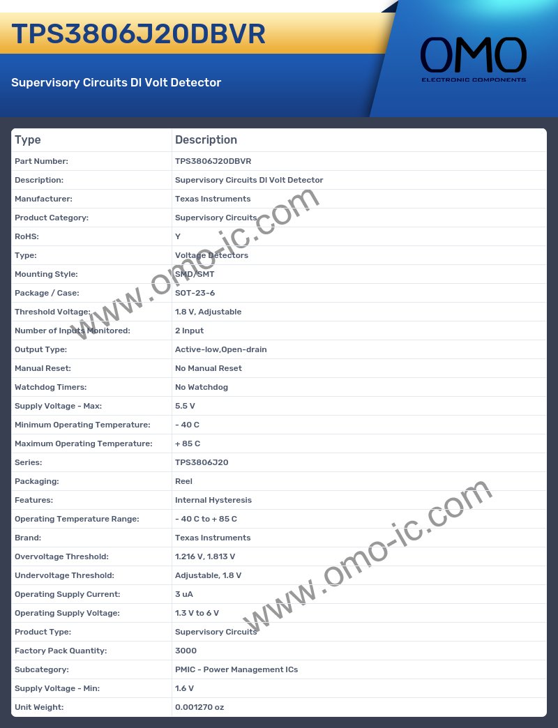 TPS3806J20DBVR