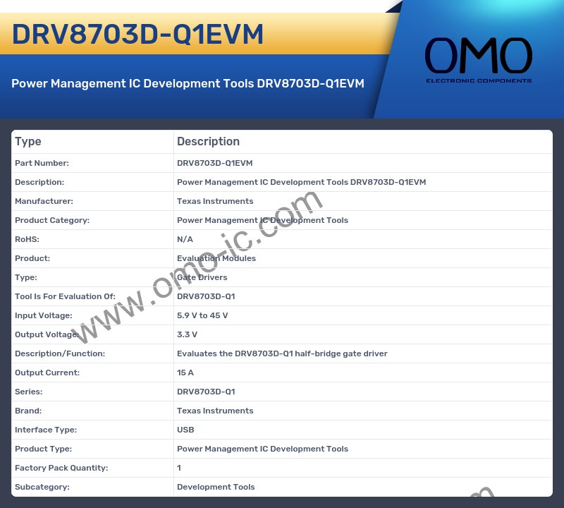 DRV8703D-Q1EVM