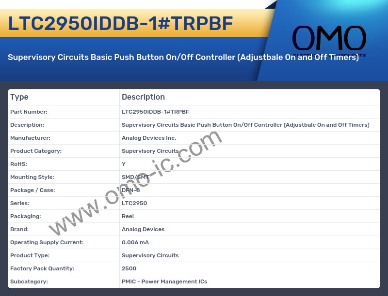 LTC2950IDDB-1#TRPBF
