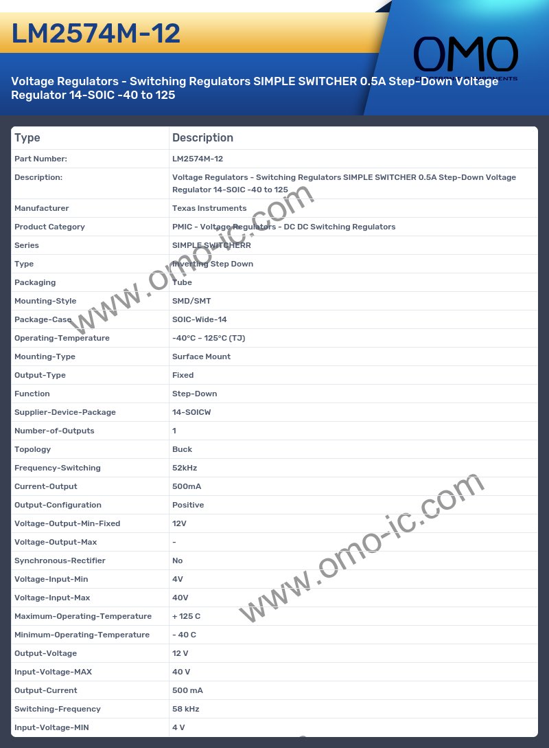 LM2574M-12