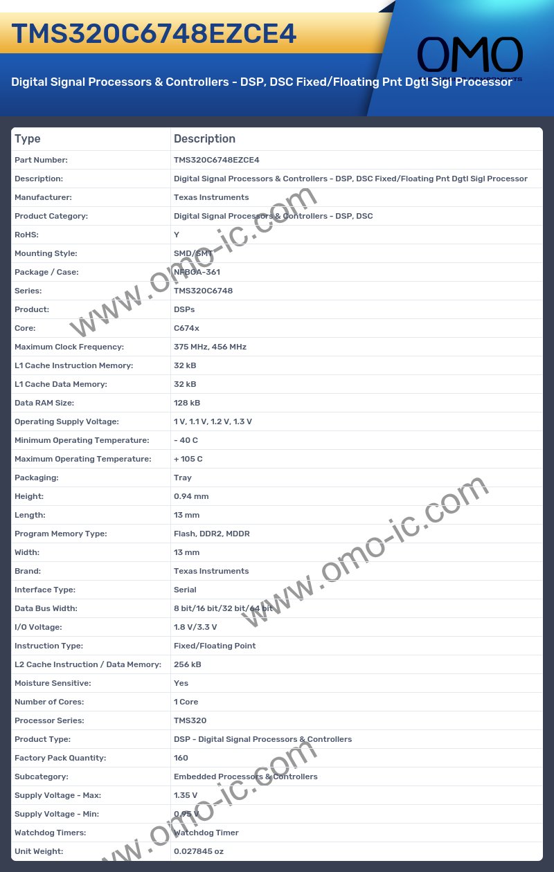 TMS320C6748EZCE4