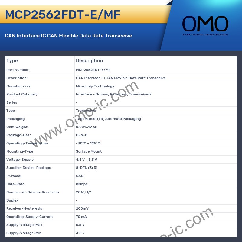 MCP2562FDT-E/MF