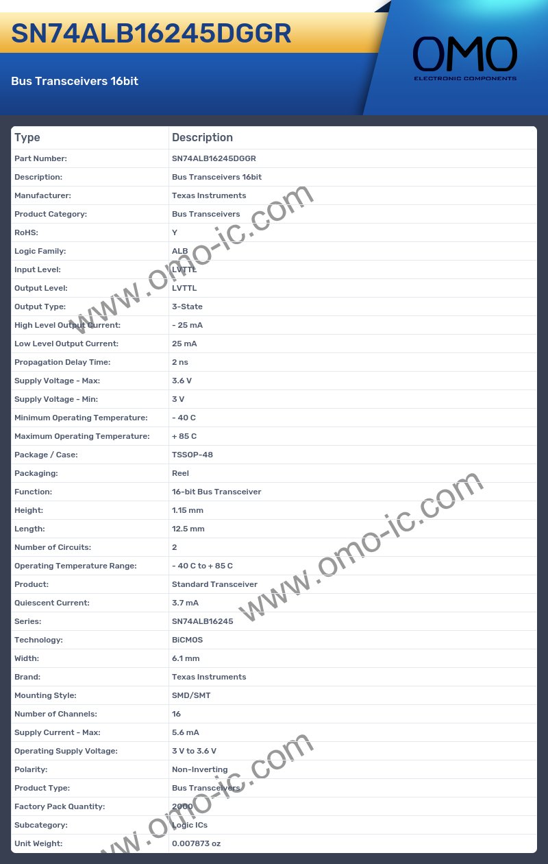 SN74ALB16245DGGR