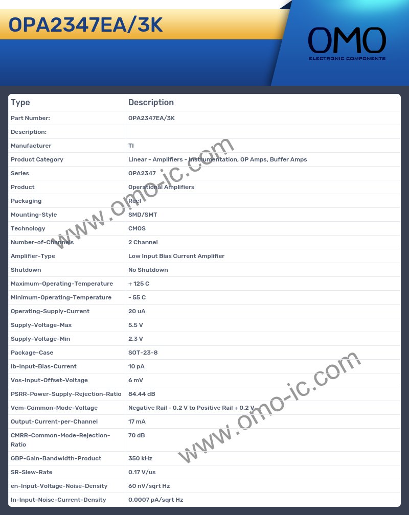 OPA2347EA/3K