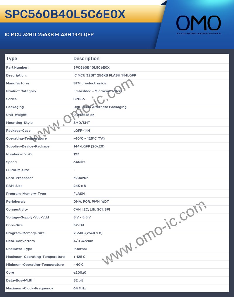 SPC560B40L5C6E0X