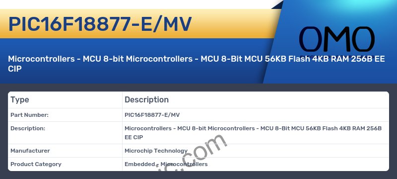 PIC16F18877-E/MV