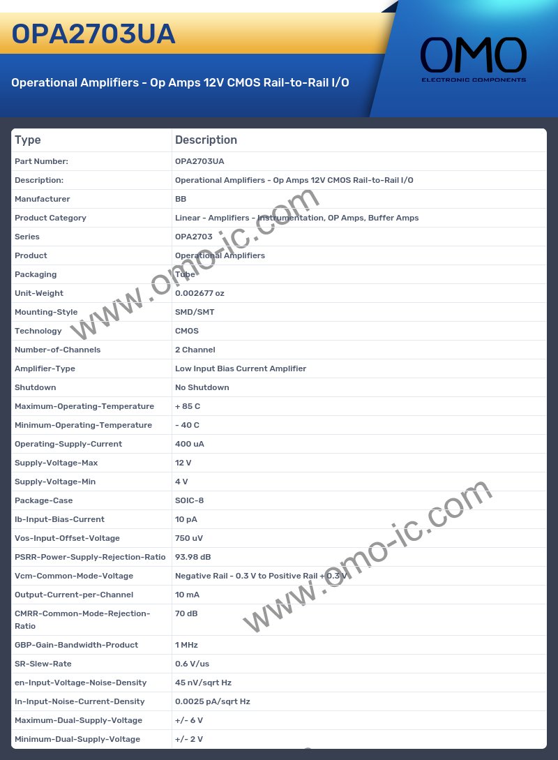 OPA2703UA