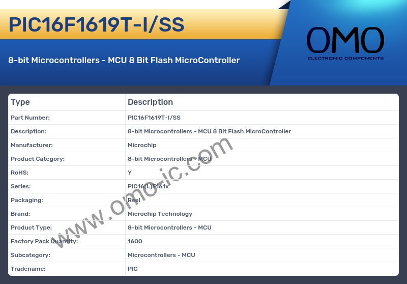 PIC16F1619T-I/SS