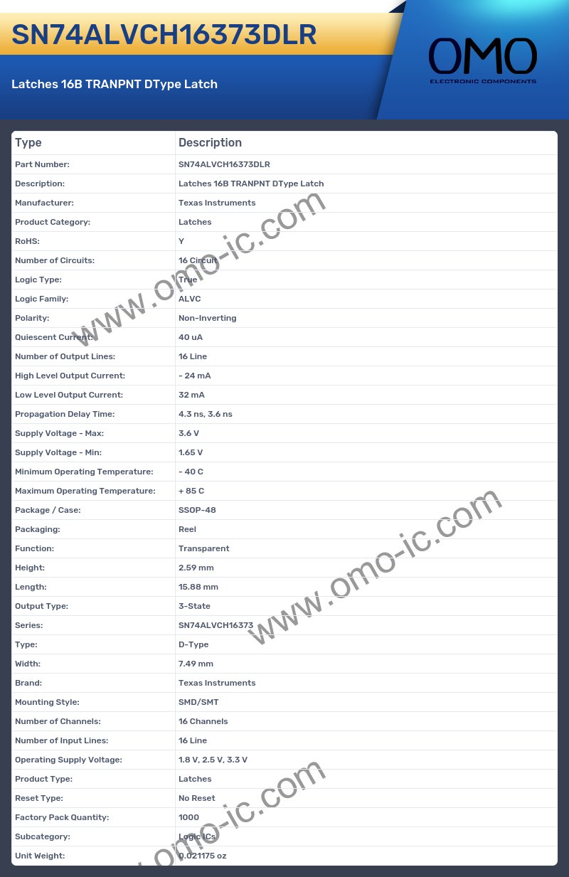 SN74ALVCH16373DLR