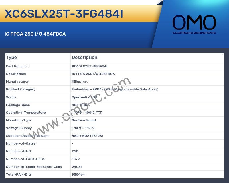 XC6SLX25T-3FG484I