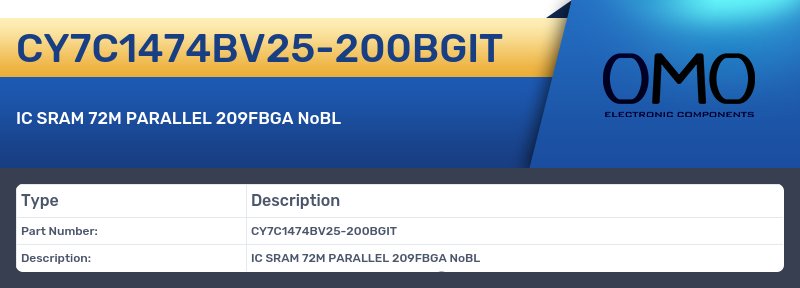 CY7C1474BV25-200BGIT