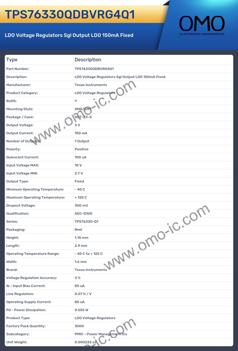 TPS76330QDBVRG4Q1