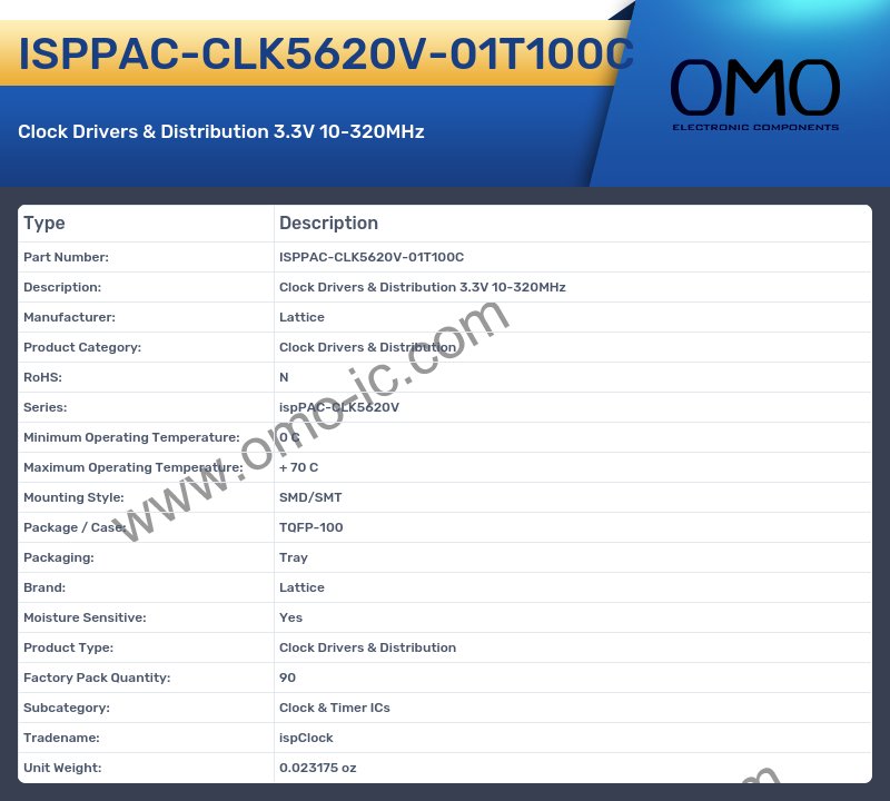 ISPPAC-CLK5620V-01T100C