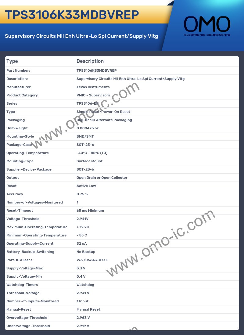TPS3106K33MDBVREP