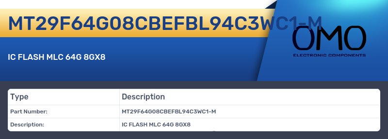 MT29F64G08CBEFBL94C3WC1-M