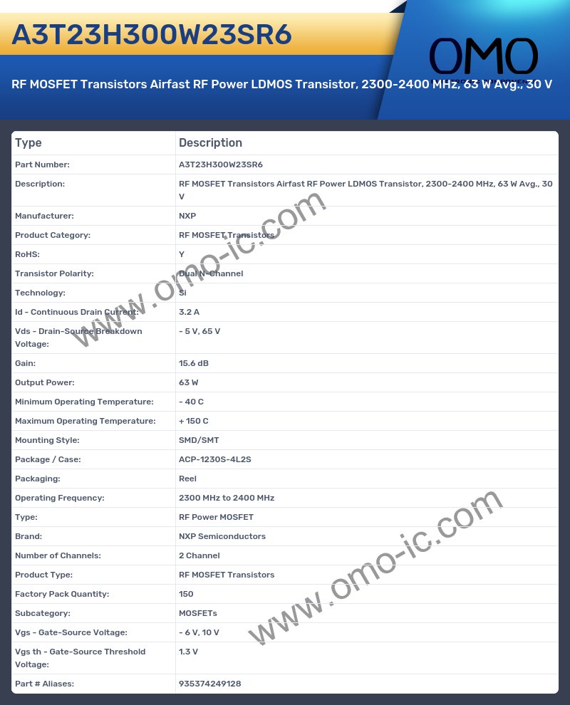 A3T23H300W23SR6