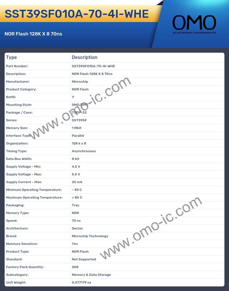 SST39SF010A-70-4I-WHE
