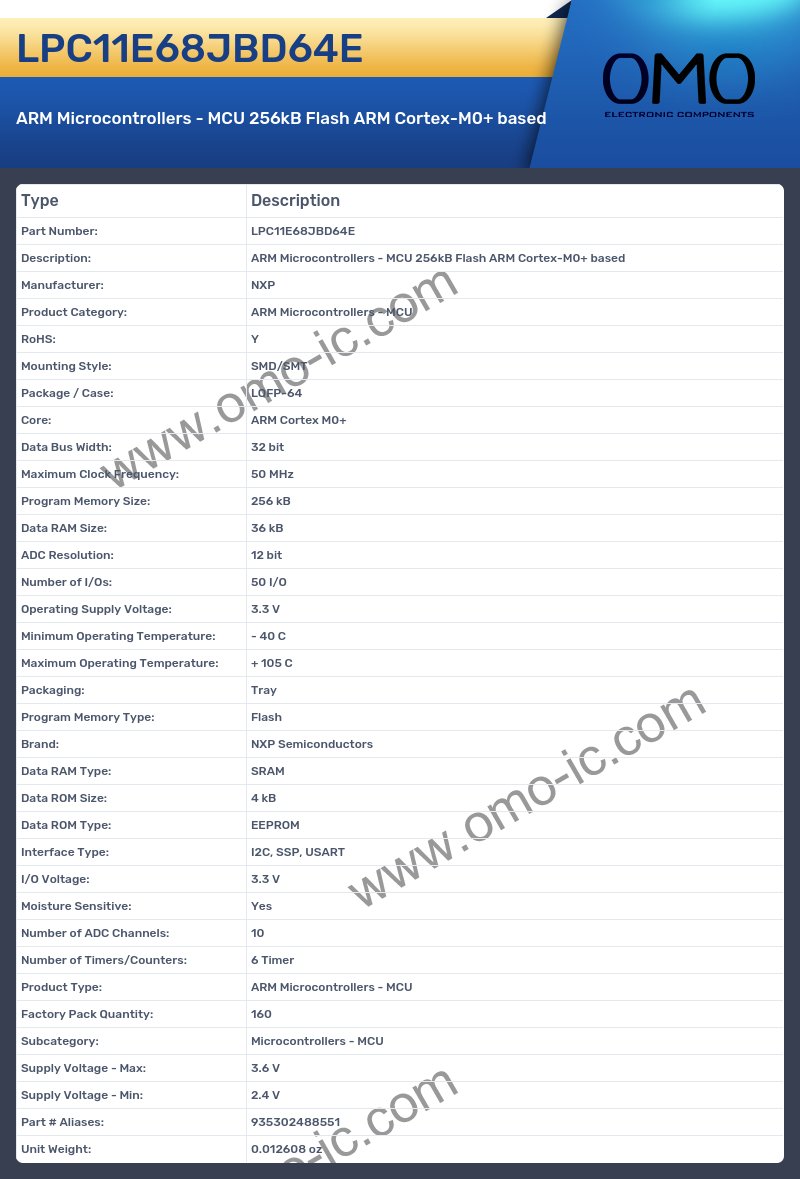 LPC11E68JBD64E