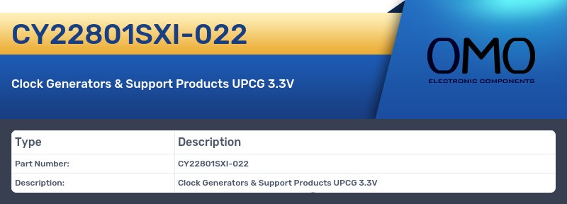 CY22801SXI-022